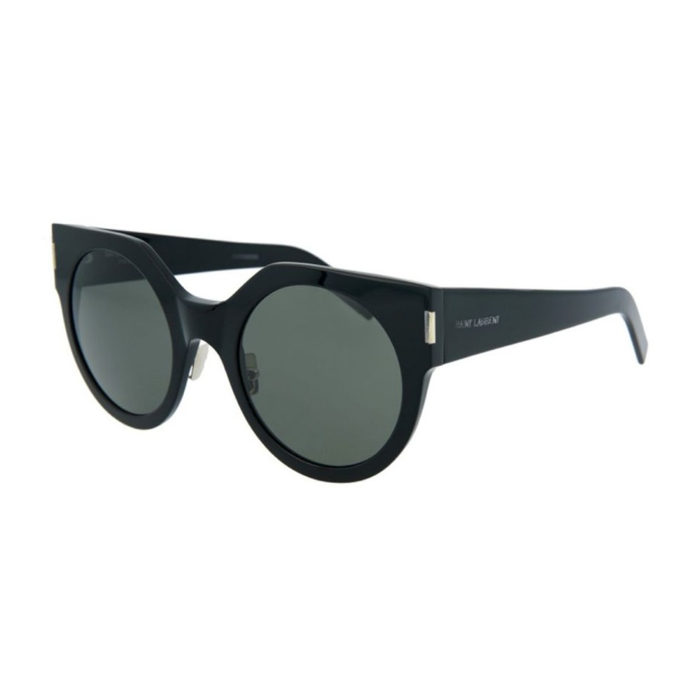 🕶️ Saint Laurent Black Oversized Cat-Eye Sunglasses 🕶️ - Picture 2 of 16